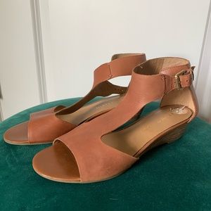 Franco Sarto Gently Used Brown Sandals